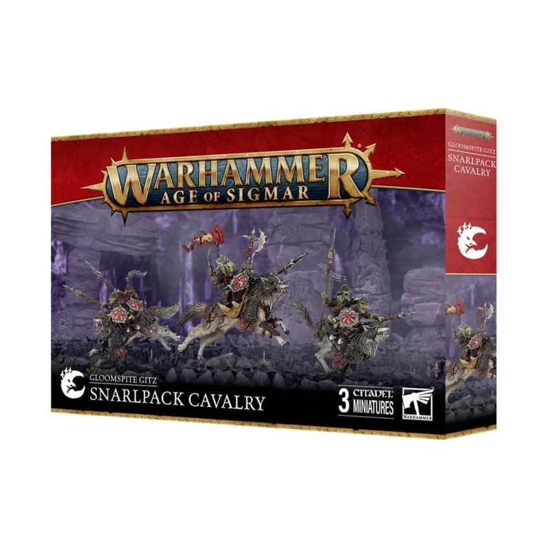 Games Workshop - Warhammer - Age of Sigmar - Gloomspite Gitz: Snarlpack Cavalry