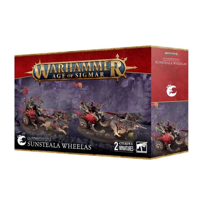 Games Workshop - Warhammer - Age of Sigmar - Gloomspite Gitz: Sunsteala Wheelas