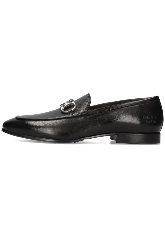 Melvin & Hamilton Men's Clive 1 Monza Black Trim Loafer, 9 UK