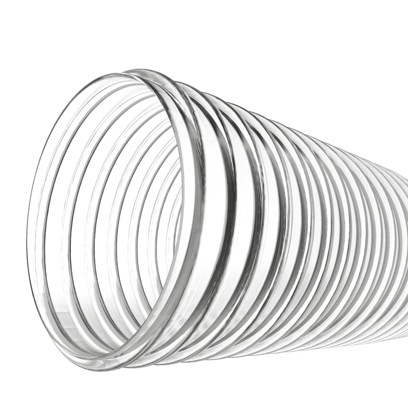 20m - 38mm (1.5") Internal Diameter Aquatic/Pond Filter, Pump or Waterfall Flexible Reinforced Clear Hose/Pipe Tubing