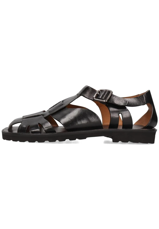Melvin & Hamilton Men's Sam 53 Torino Black Sandal, 7.5 UK