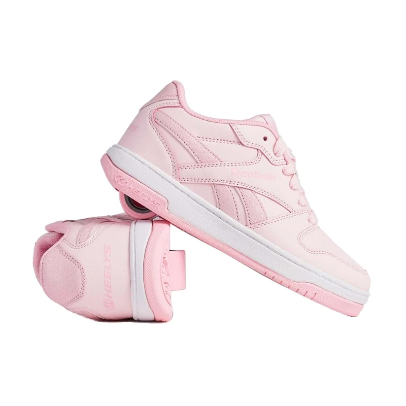 Heelys x Reebok Reebok BB4500 Low(HE01492650) Wheeled Shoe, Lt Pink/Pink/White, Adult, 7 - Image 1