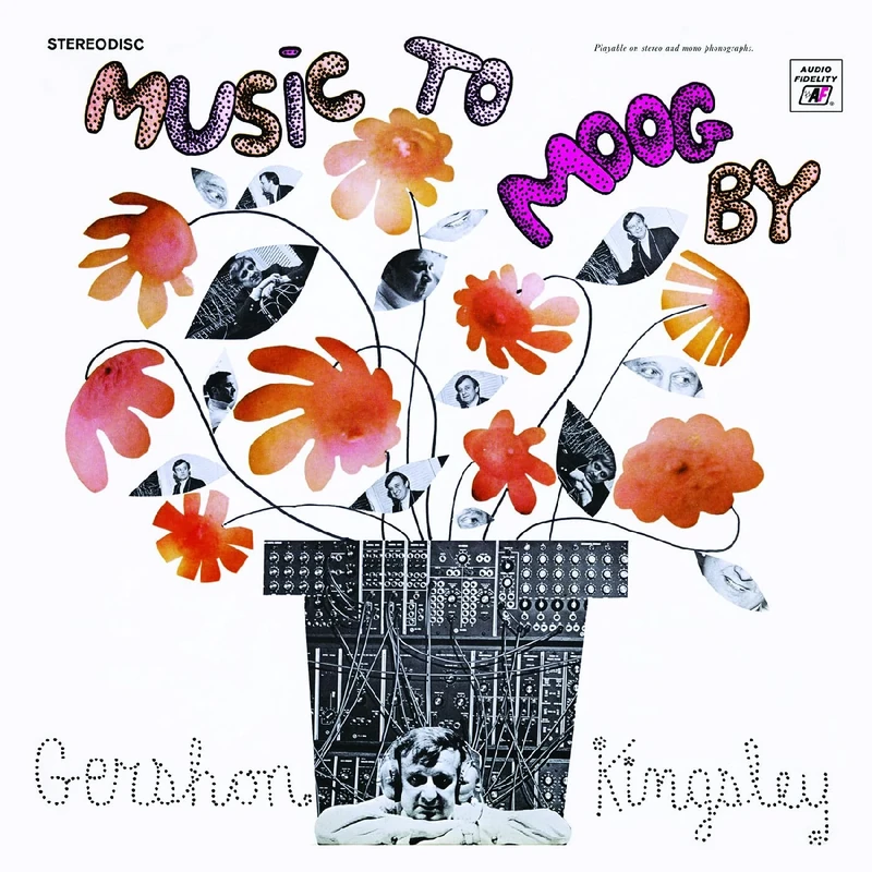 Real Gone Music - Music to Moog By (Strawberry with Black Swirl) Vinyl