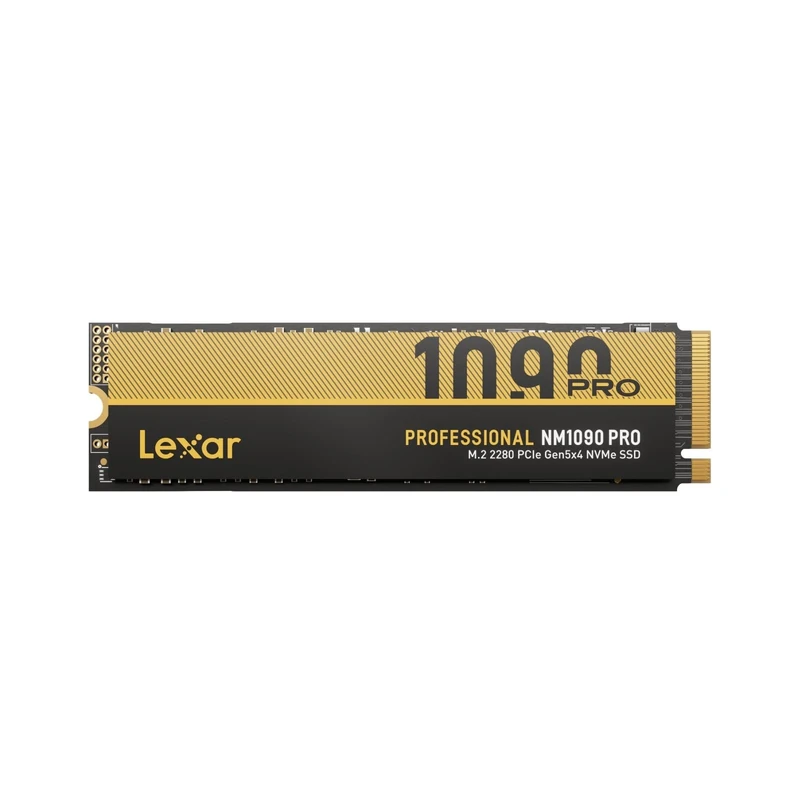 Lexar 1TB PCIe 5.0 Gen5 NVMe SSD NM1090 PRO, up to 14,000MB/s, Advanced Thermal Control Design, DirectStorage Enabled SSD, Best for AI Workloads, Gaming & Content Creation Laptop PC