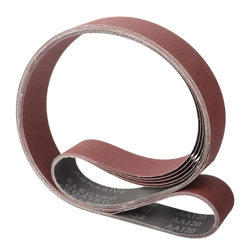 STEBRUAM 6PCS Sanding Belt 50 x 2000 mm 120 Grit