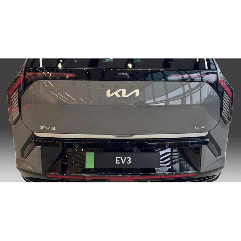 RGM ABS Rear bumper protector compatible with Kia EV3 2024- Silver