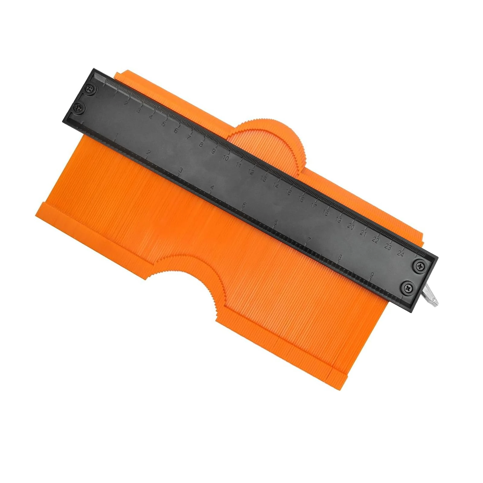 Contour Gauge with Lock - 10 Inch/25cm Profile Gauge for Precise Measuring Shape Outline Angle, Gauge Duplicator Marking Tools for Woodworking, Flooring, Tile Laying