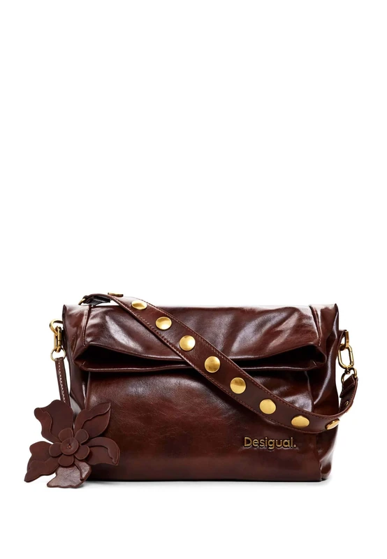 Desigual Reprise Choco Valenti, Accessories PU Across Body Bag Women's, brown, One size