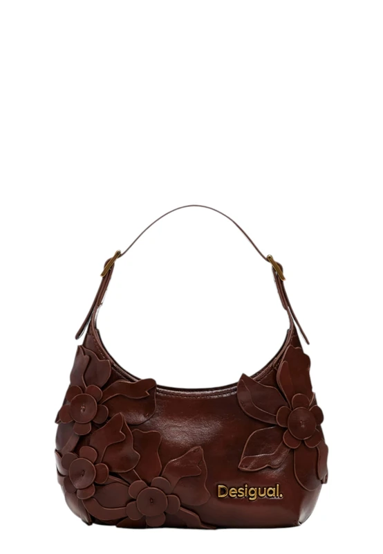 Desigual Women's Reprise Choco Valenti Accessories PU Across Body Bag, Brown, One Size