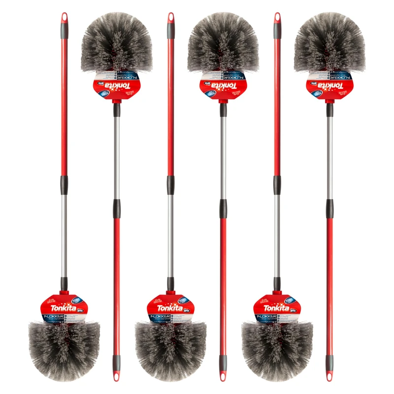 TONKITA | Flokker Jig Remover with Handle, Rounded Shape, Adjustable Handle 150 cm, Derager, Extendable – Pack of 6 Pieces - Image 1