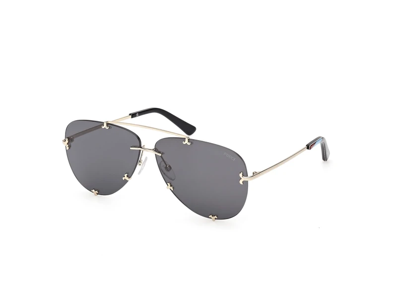 Emilio Pucci Ep0236 Sunglasses, Gold, 61/10/140