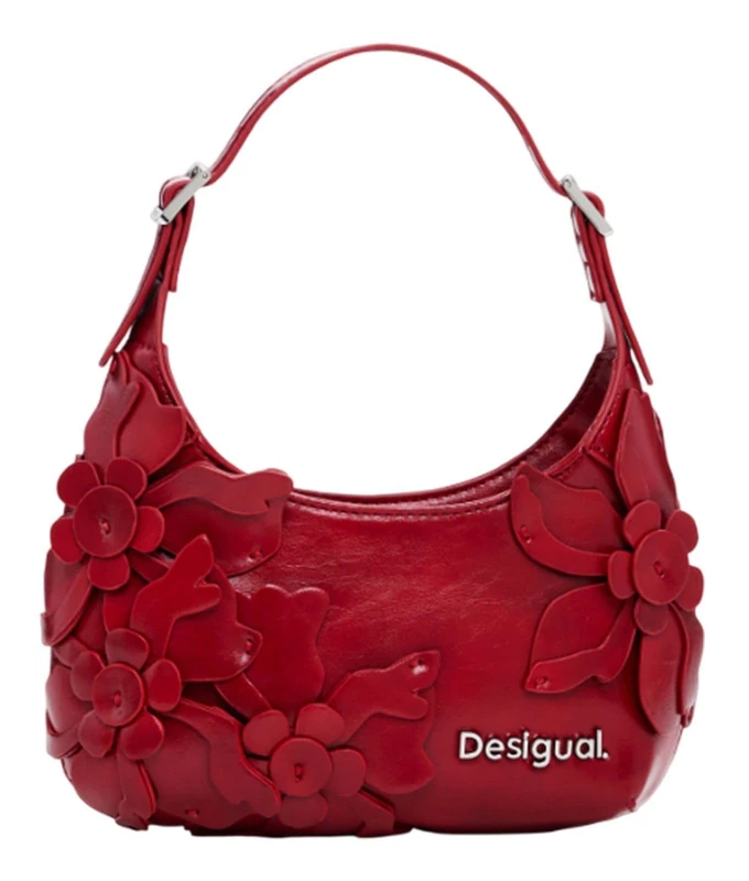 Desigual handbag cross body bag Reprise Red Valentine Haiti Hand Bag Carmine red