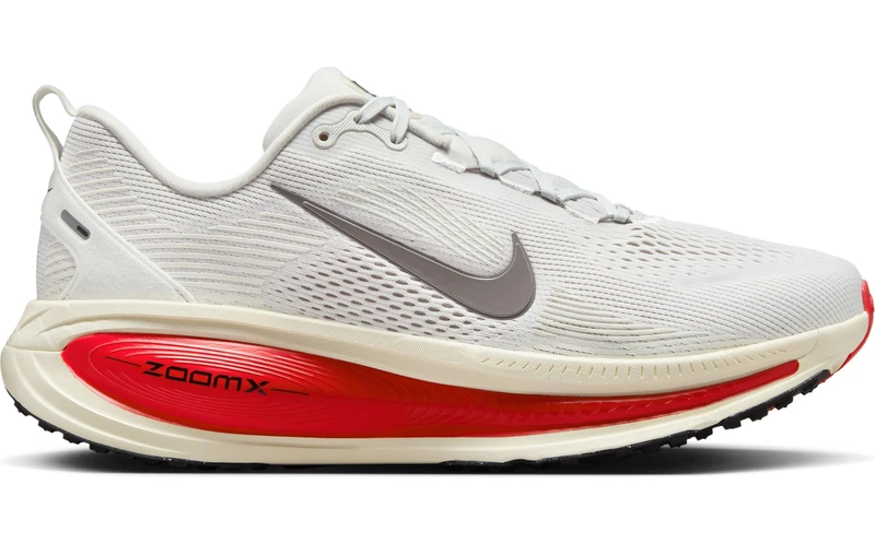 Nike Vomero 18 Platinum Tint/MTLC Pewter-Siren RED 12 UK
