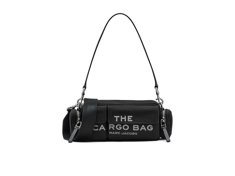 MARC JACOBS Women's The Cargo Shoulder Bag, Black, One Size