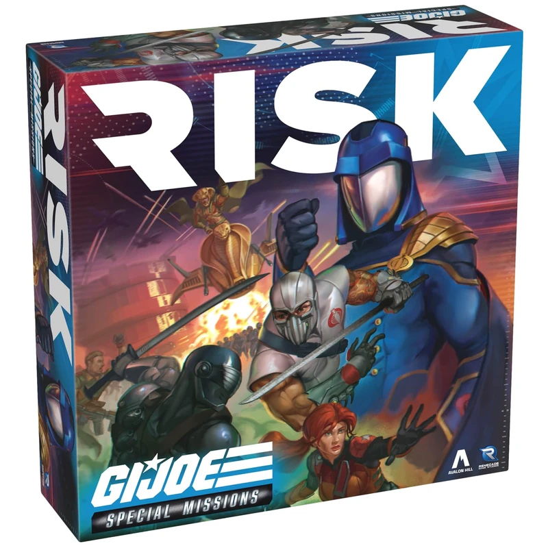 Renegade | RISK G.I. JOE: Special Missions | Board Game, G.I. Joe And Cobra Factions, Scenario Missions, Objective Points, Miniatures And Strategic Combat | 2-4 Players | 90-120 Minutes
