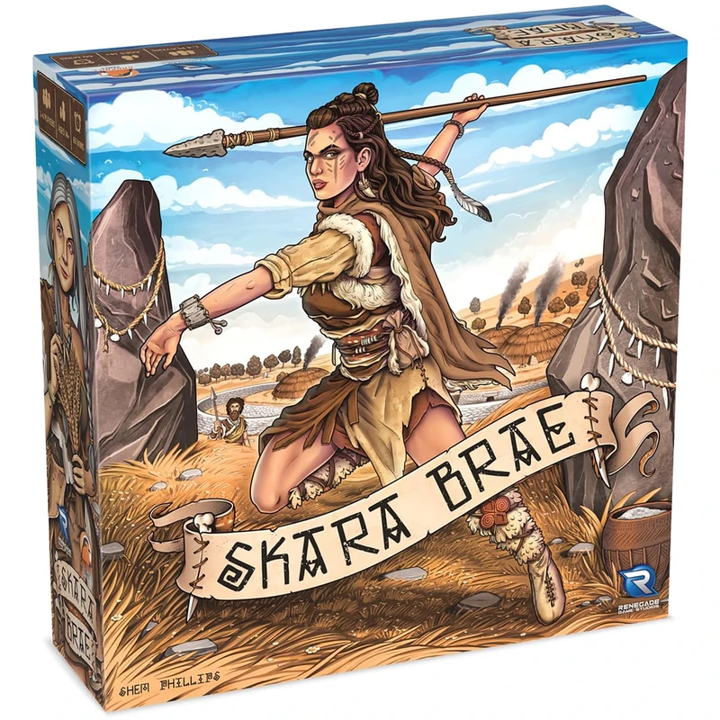 Renegade Game Studio | Skara Brae | Board Game | Ages 14+ | 1-4 Players | 60+ Minutes Playing Time