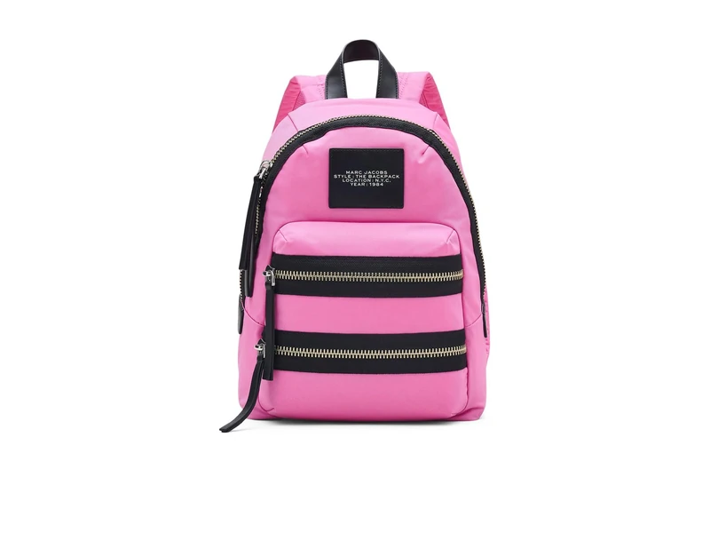 MARC JACOBS Women's The Medium Backpack Bag, Bow Pink, 25×11×33
