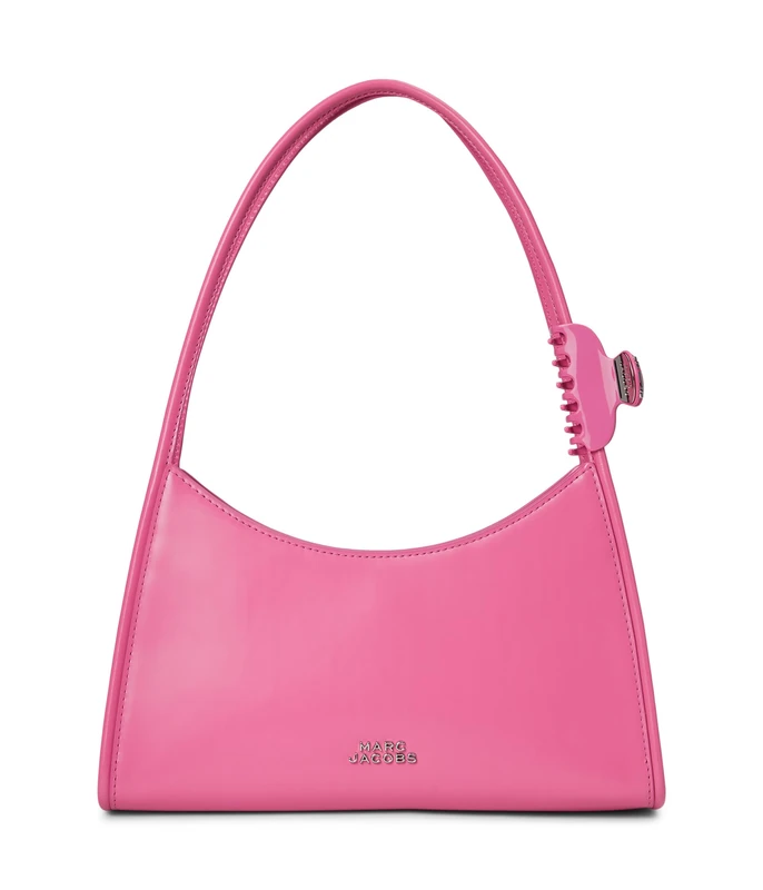 MARC JACOBS THE CLAW CLIP SHOULDER BOW PINK