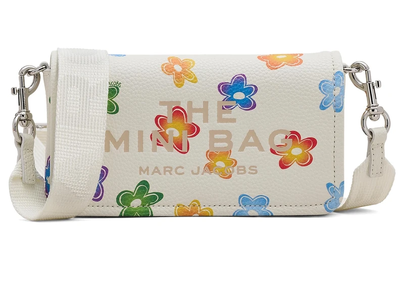 MARC JACOBS Women's The MINI Bag, White Multi, 20×5×12