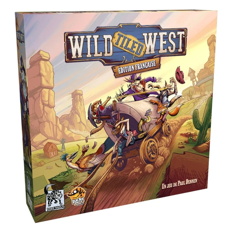 LUCKY DUCK GAMES - Wild Tiled West - French Version - 934637 - Image 1