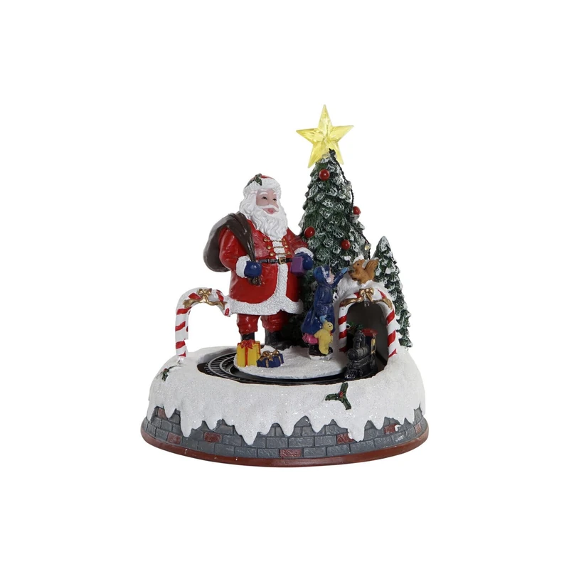 Resin LED Figure, 19 x 18 x 22 cm, Musical Movement