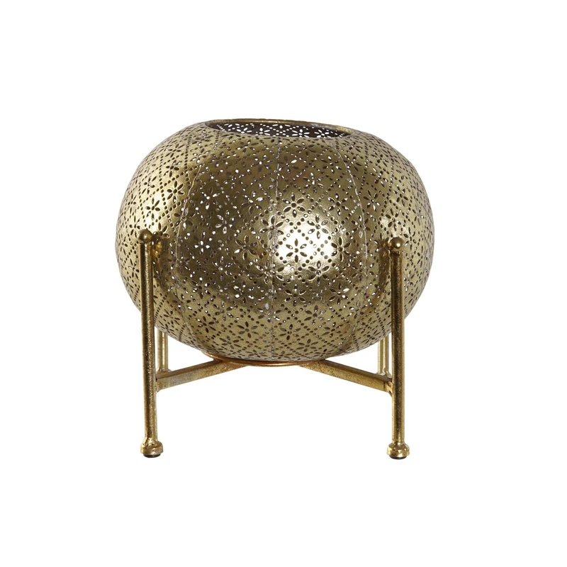 Dorado Metal Crystal 24 x 24 x 20 cm - Image 1