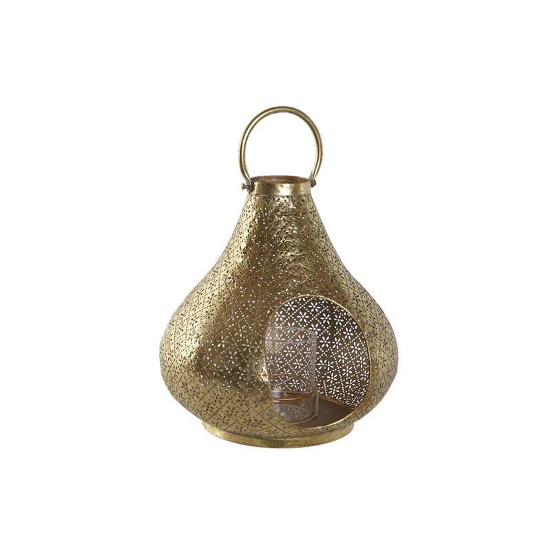 Dorado Metal Crystal Cake Holder 25 x 25 x 26.5 cm - Image 1
