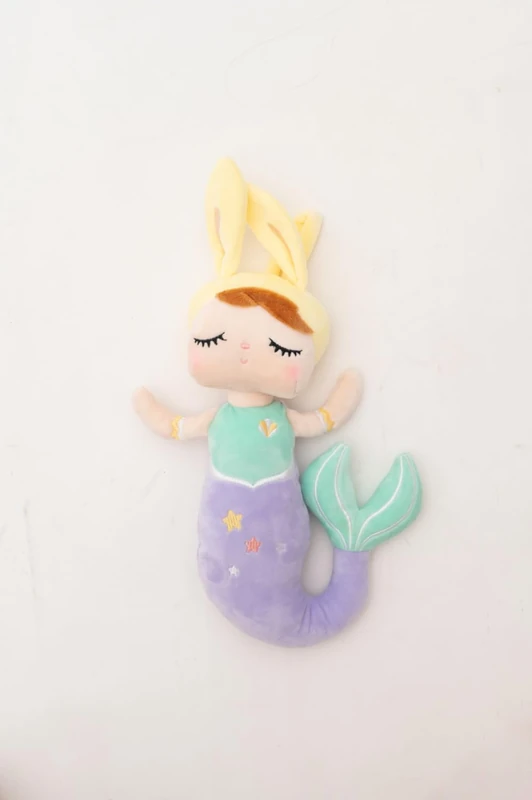 AlexandreHouse Muñeca Infantil Canvas Plush Mermaid Morada - Image 1
