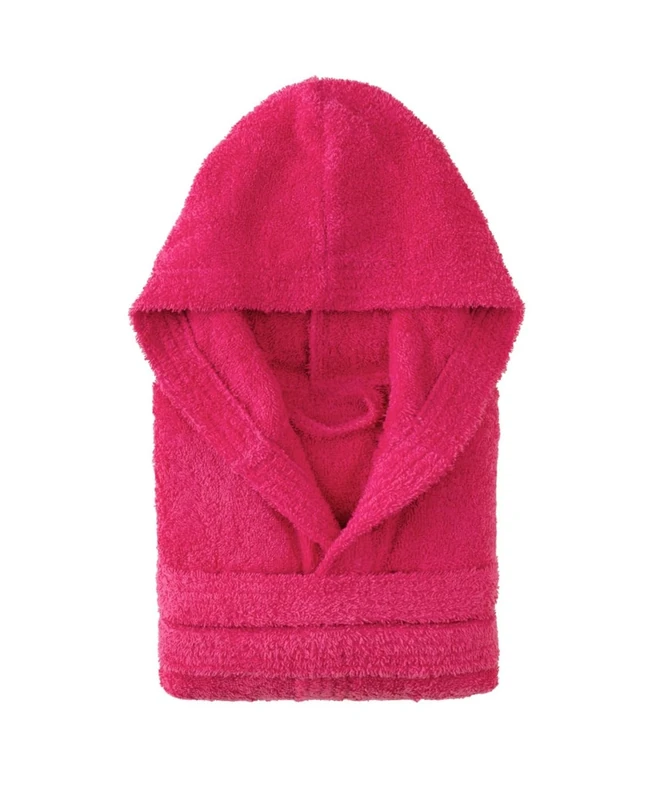 Albornoz niño Bolsa Liso Fuchsia Size 10-12