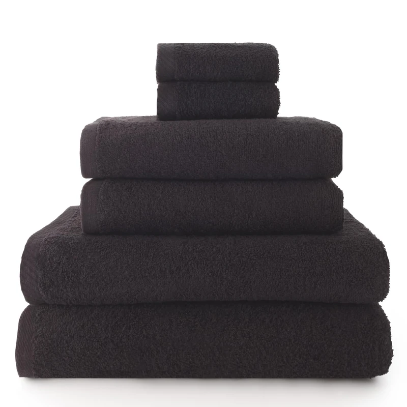 AlexandreHouse Set of 4 Toallas piezas: 2 hands + 2 baño colour