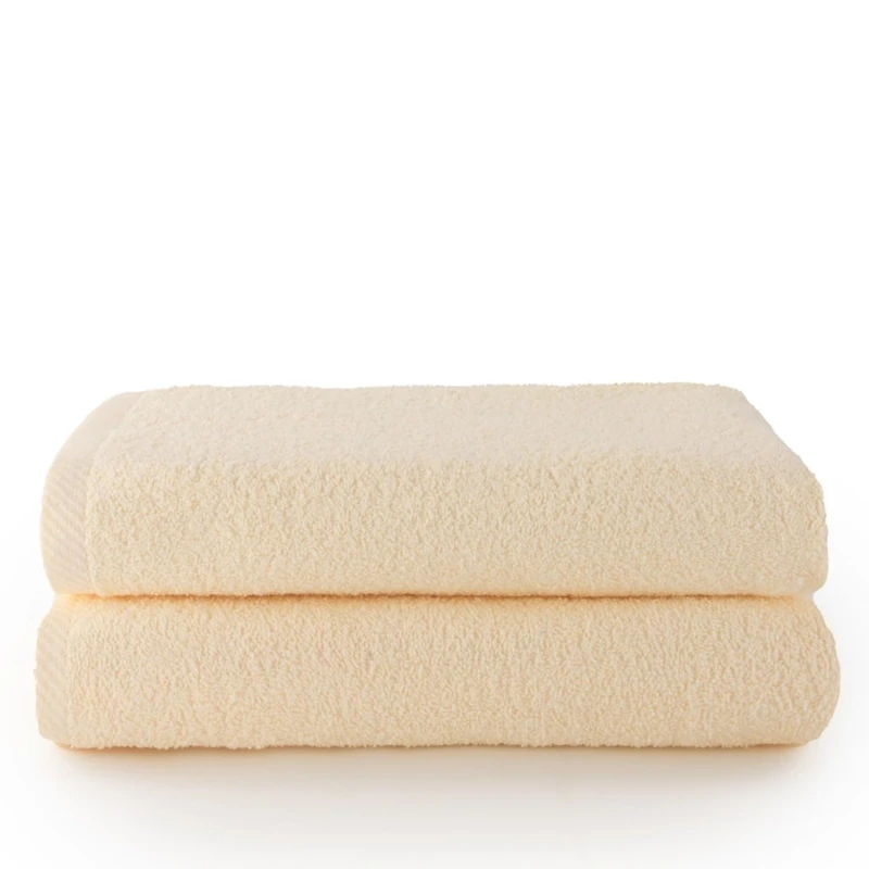 AlexandreHouse Set of 2 Toallas Sabana (100 x 150) Natural