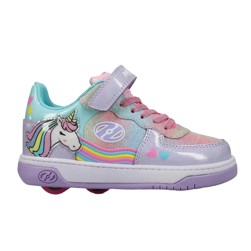 Heelys Girls Rezerve Low X2 Skate Shoe, Multicoloured, 3 UK