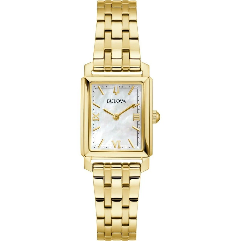 Bulova Women's Analogue Quartz Watch with Stainless Steel Strap 97L177