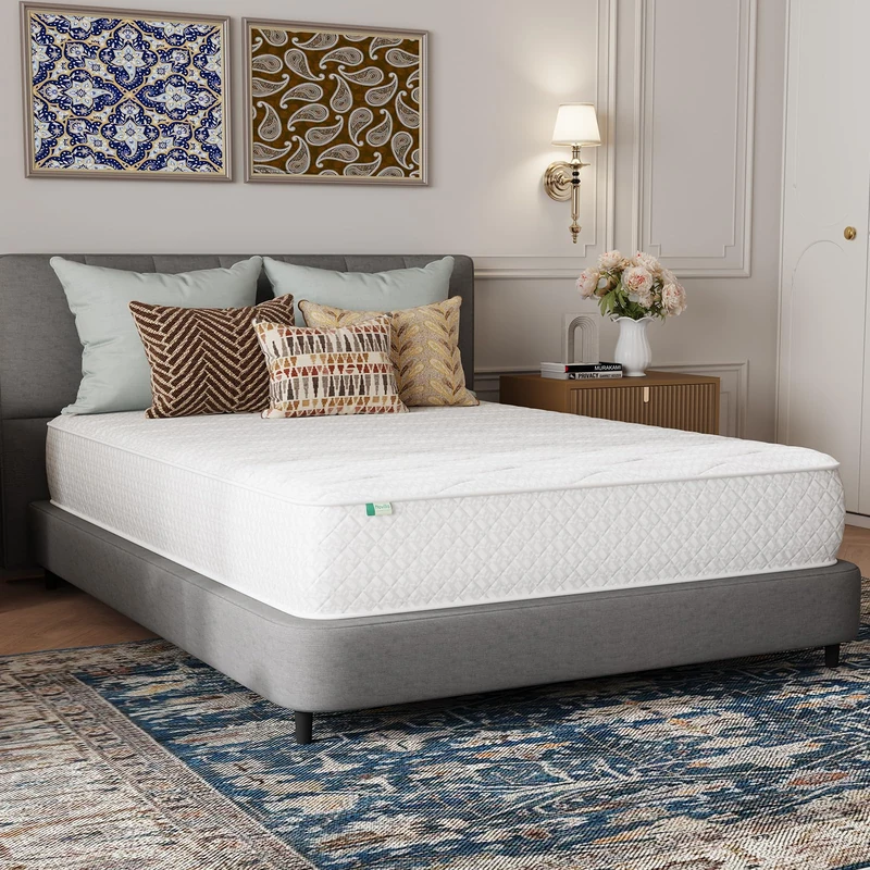 Novilla Mattress 75x190 7-Zone Oeko-Tex CertiPUR US Mattress 20cm Medium Firm
