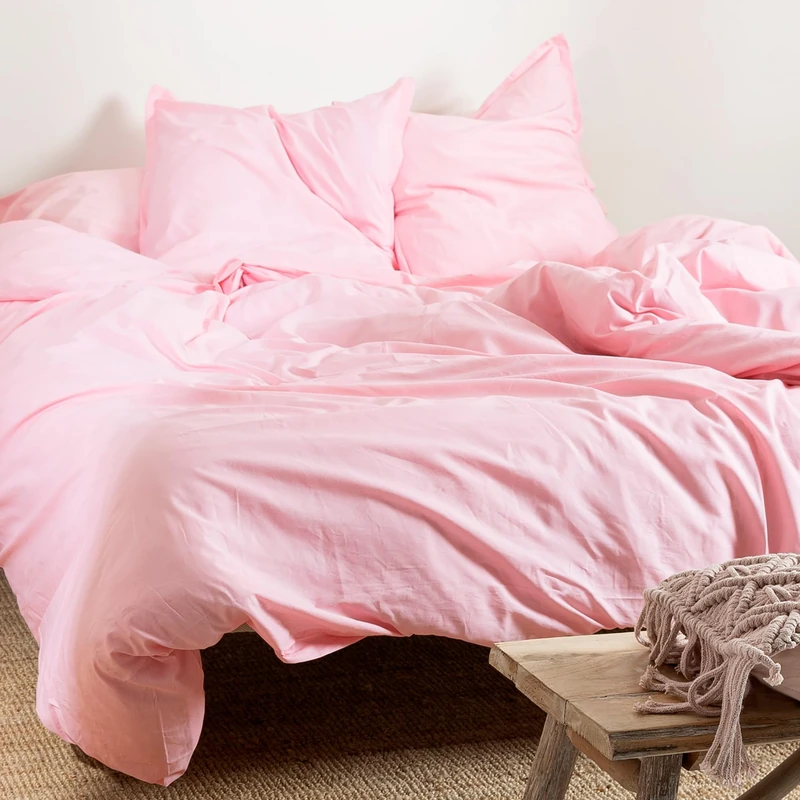 AlexandreHouse Basic funda nórdica 260 x 240 cm (Cama 180/200) Pole pink
