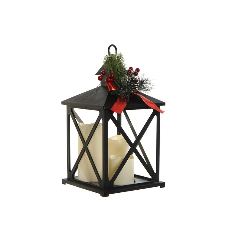 3VELAS Black LED PP 19X19X32 AlexandreHouse - Image 1