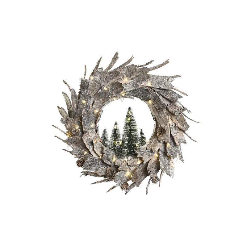 Corteza Crown Pignas 40 x 40 x 8 cm Natural_ AlexandreHouse - Image 1