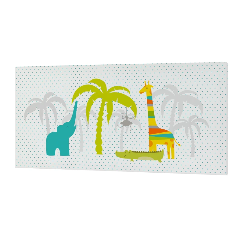 Zoo Lienzo 27 x 54 cm AlexandreHouse - Image 1