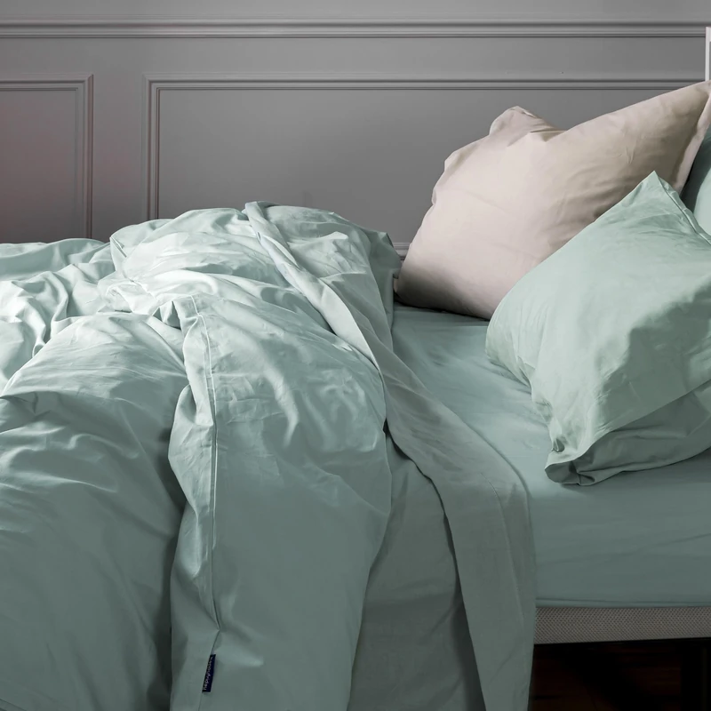 Basic Funda Nórdica 155 x 220 cm (Cama 80/90) Mint_ AlexandreHouse