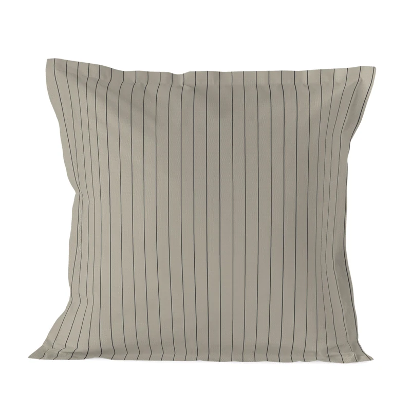 Oxford Funda de almohada 80x80 cm Beige_ AlexandreHouse - Image 1