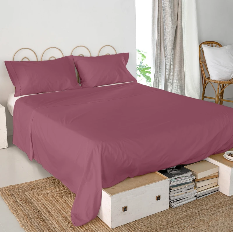 AlexandreHouse Basic Sabana 240 x 270 cm (Cama 150/160) Magenta - Image 1