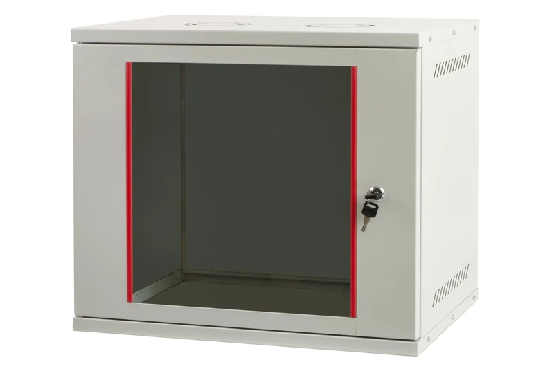 Rack Cabinet 19" Wall Mounted 9U 19" (L) 542mm (D) 400mm Grey Disassembled