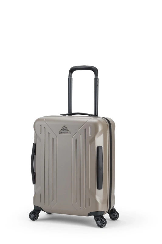 Gregory Quadro Pro - Expandable Suitcase, Spinner S, 55 cm, 40/47 L, 3.8 KG, Brown (Mirage Tan)
