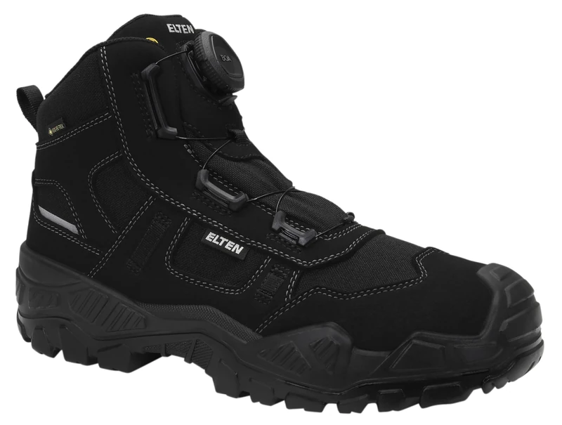 ELTEN Mike BOA GTX Black Mid ESD S3S CI Safety Boots 45 EU