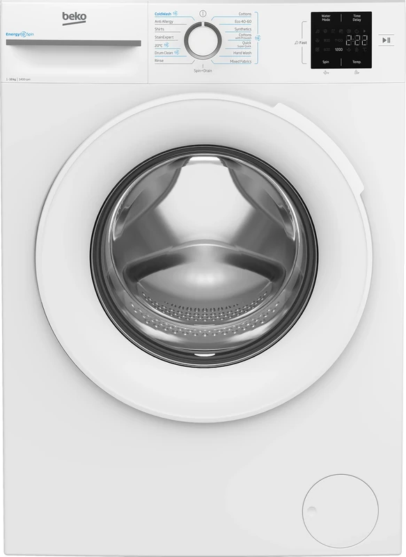 Beko EnergySpin™ B3W31041W 10kg Washing Machine with 1400 rpm - White - A Rated