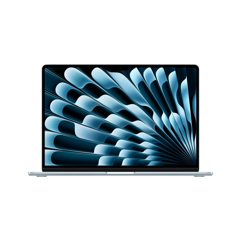Apple 2025 MacBook Air 15-inch Laptop with M4 chip: Built for Apple Intelligence, 15.3-inch Liquid Retina Display, 16GB Unified Memory, 512GB SSD Storage, 12MP Center Stage Camera, Touch ID; Sky Blue