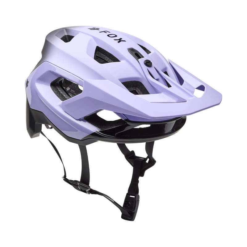 Fox Racing Speedframe Pro Backfade CE – MTB mountain bike helmet – MIPS protection – BOA adjustment – adjustable fit – removable visor – removable liner – Lilac, Size: M