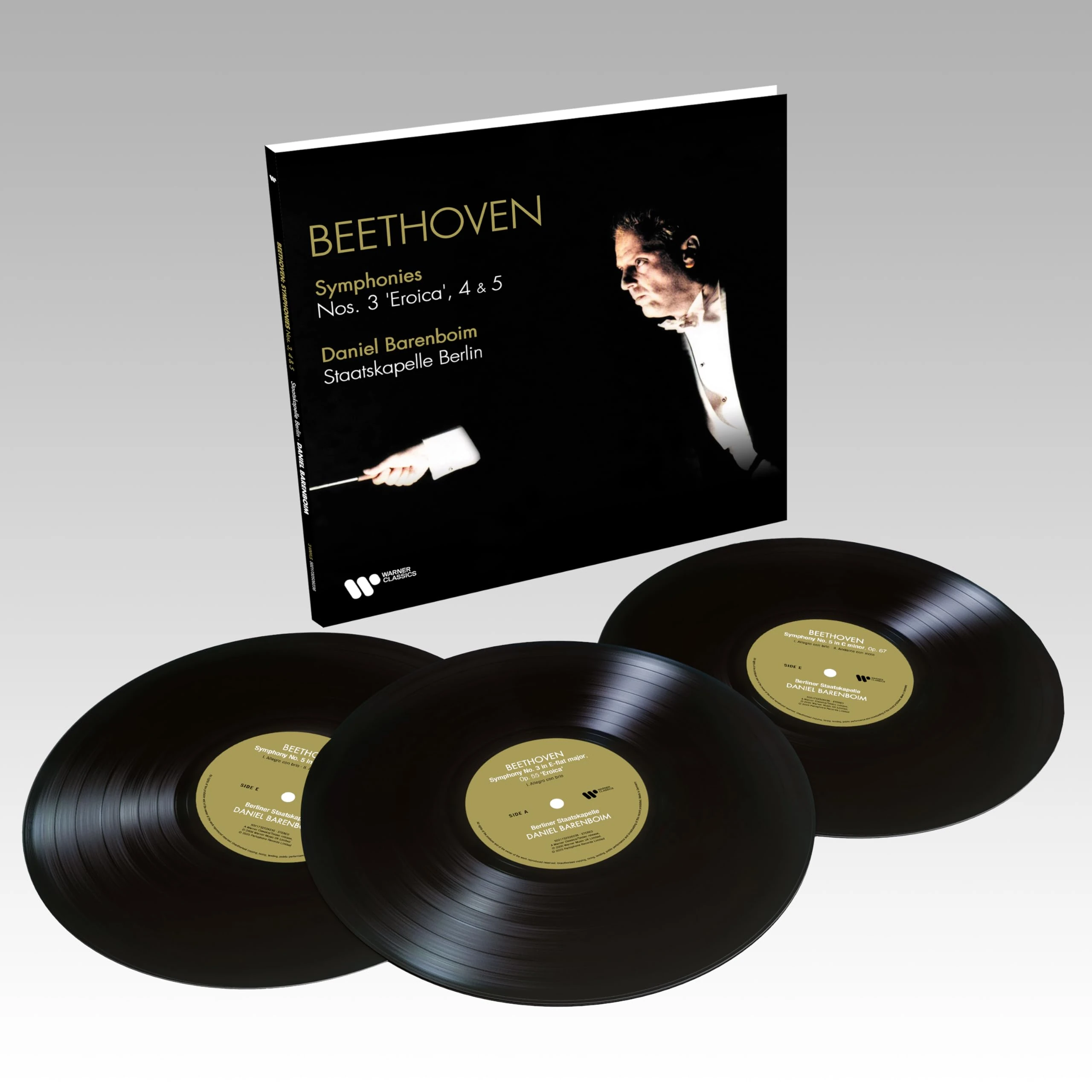 Beethoven: Symphonies 3, 4 & 5 [VINYL]