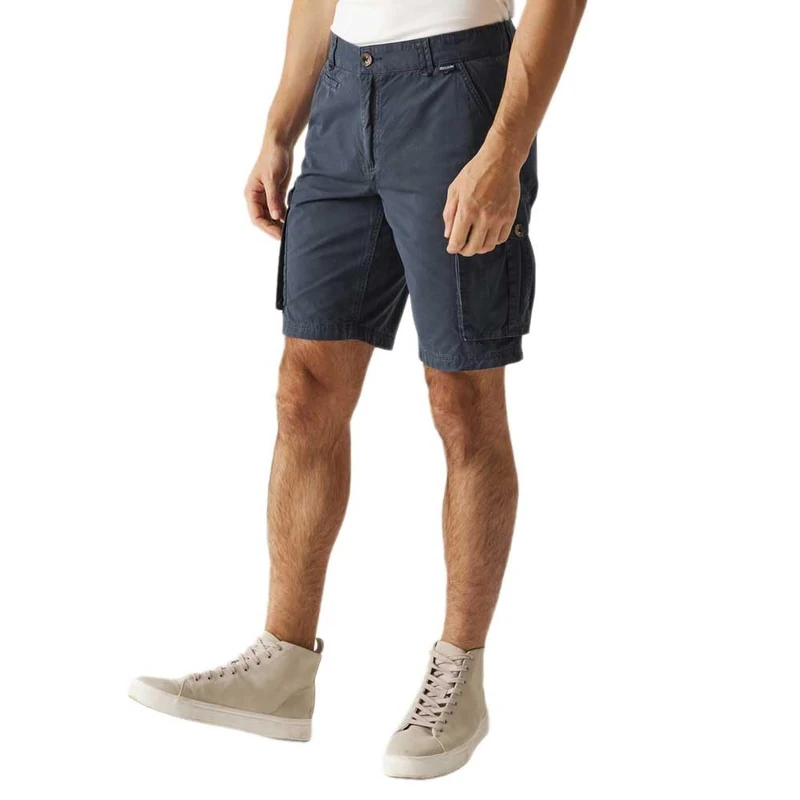 Regatta Mens Shorebay II Combat Shorts Casual Summer Walking Navy - Image 1