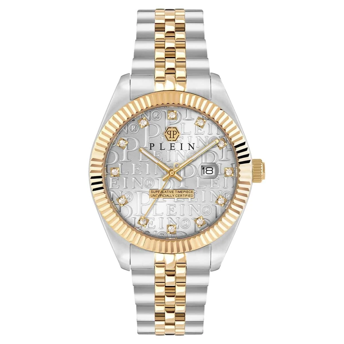 Philipp Plein Men Analogue Quartz Watch Date Superlative